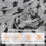 Nobleza Waterproof Dog Cat Blanket, 3PCS Warm Soft Pet Blanket Set for Sofa Bed Indoor Sleep Furniture Protector Outdoor Car, Puppy Winter Blanket for Large Medium Small Pet, Reversible Sherpa Fleece