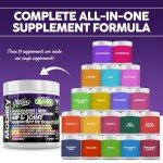 Hip and Joint Supplement Dogs with Glucosamine for Dogs + Chondroitin, Turmeric, Hyaluronic Acid, MSM, Salmon Oil, Collagen, Vitamin C, Omega 3 Senior Dog Supplements Beef Flavor By Clean Pets - 1Pack