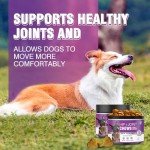 Glucosamine for Dogs Joint Support Supplement 300 Dog Hip and Joint Chondroitin Chews Treats with MSM Hemp Dog Joint Pain Relief Mobility Supplements Fit All Large Small Medium Breed Chicken Flavor