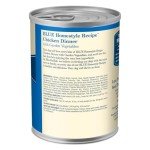 Blue Buffalo Homestyle Recipe Adult Wet Dog Food, Made with Natural Ingredients, Chicken Dinner With Garden Vegetables, 12.5-oz. Can (Pack of 12)