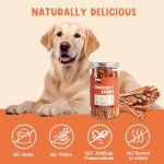 BAYPIE Chicken Jerky Dog Treats,Single Ingredient High Protein Dried Dog Chicken Strips,Best Chews for Training Small & Large Dogs,100% Chicken Breast Dogs Treats,10 oz