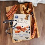 moofin Vita Bone s Dog Treats Large Artisanal Maple Bacon Blueberry 16 oz, Bundle Pet Training Stainless Steel clicker Whistle ultrasonic, Cookie Dog, Healthy Dog Biscuits (Pack of 4)