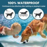 Flea & Tick Collar for Dogs, Flea Collar for Dog, Dog Collar for Large Dogs, Adjustable Dog Ticks Fleas Collars, 8 Months Prevention, Waterproof, Adjustable, 2-Pack