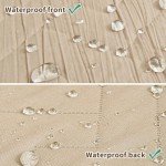 Ameritex 100% Waterproof Dog Bed Blankets Double Sided Dog Couch Cover Knurling Pattern pet Bed Cover Reversible Furniture Couch Sofa Car for Puppy Kids