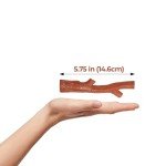 SPOT Bam-bones PLUS Branch -Bamboo Fiber & Nylon, Durable Long Lasting Dog Chew for Aggressive Chewers – Great Toy for Adult Dogs & Teething Puppies under 60lbs, Non-Splintering, 5.75in, Beef Flavor