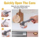 Comtim 5 PCS Pet Food Can Lids & Spoons Set - Silicone Dog Cat Food Can Covers Lids Top/Multi-Function Cat Food Spoon Spatula Can Opener for Wet Food/Long Handle Spoon Easy to Scoop Food