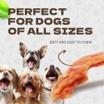 KUADELRO Chicken Jerky Dog Treats，Real Chicken Strips Dog Chews Dog Training Treats for Dog Snacks Healthy Dog Treats for Small Medium Large Dogs 10.54oz