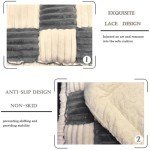 AMTARP Dog Couch Cover Protector, Dog Couch Coves for Sofa, Couch Cushion for Dogs Washable, Pet Mat Bed Couch Covers for Large Dogs (27.5 x 70.86 inch, Blue - Gray)