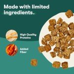 Jinx Chicken Bites, Soft Jerky Dog Treats, Slow-Smoked Real Chicken, Low-Calorie and Packed with Flavor, No Fillers, Bite-Sized Snack, 5oz