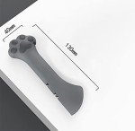 CUITIBI Small Spoon For Short Can, Cat Food Spoon, Wet Food Spoon For Dog Or Cat, Open Can With Spoon, Manual Can Opener(Gray Spoon)