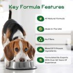 New Flex TrueCanine Dog Joint and Hip Supplement - All Natural Dog Joint Supplement with Green Lipped Mussel, MSM, DHA & Collagen for Dogs, Joint Supplement for Dogs - Chicken Flavor, 2oz Powder