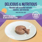 A Strong Heart Wet Dog Food Cups, Porterhouse Steak Flavor - 3.5 oz Cups (Pack of 12), Made in The USA with Real Beef