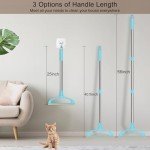 AIZAL Carpet Rake for Pet Hair Removal, Pet Hair Removal Tool Set of 2, 56” Long Handle Carpet Pet Hair Removal Carpet Scraper Dog Cat Hair Remover for Sofa, Couch, Car, Rug,Stairs