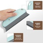 AIZAL Carpet Rake for Pet Hair Removal, Pet Hair Removal Tool Set of 2, 56” Long Handle Carpet Pet Hair Removal Carpet Scraper Dog Cat Hair Remover for Sofa, Couch, Car, Rug,Stairs