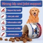 ColEaze Glucosamine for Dogs 200 Count Joint Supplement for Puppy's and Senior's with Chondroitin MSM Turmeric Lamb Flavor