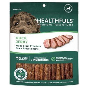 westminster pet products 08222 Wag N Tails, LB, Ducky Jerky, Dog Treat
