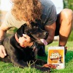 KUADELRO Chicken Rings Dog Treats, Natural Chicken Breast Chicken Jerky Dried Tenders Dog Chews Dog Training Treats for Dog Snacks Healthy Dog Treats for Small Medium Large Dogs 10.54oz