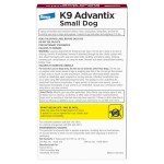 K9 Advantix Flea, Tick & Mosquito Prevention for Dogs 4-10 lbs. | Flea Drops for Small Dogs | Apply Monthly | 2 Treatments