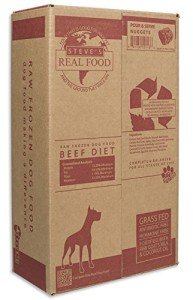 Steve's Real Food Beef Nuggets Raw Frozen Dog & Cat Food, 156 Ounce