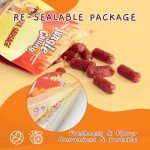Jungle Calling Dog Treats, Duck Sausage Dog Treats, Slow Roasted Chewy Duck Jerky Dog Treats, Grain-Free Soft Training Treats for Small and Medium Dogs, 10.6 oz