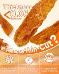 Pawaura Chicken Jerky Dog Treats - Single-Ingredient, 17.6 oz Sealed Box, No Glycerin, No Salt, Preservative-Free, All-Natural, Perfect for Training & Healthy Snacking