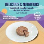 A Strong Heart Wet Dog Food Cups, Filet Mignon Flavor in Gravy - 3.5 oz Cups (Pack of 12), Made in The USA with Real Filet Mignon