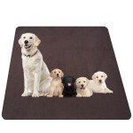 Large Washable Dog Pee Pad for Floor, Reusable Pet Whelping Mat with Fast Absorbency, Non-Slip Puppy Playpen Training Mat for Crate, Sofa, Bed