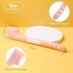 Cat Food Spoon - 4Pcs Cat Spoons for Wet Food Cat Food Spatula, Cat Can Opener Dog Spoon Pet Food Spoon for Cat Dog Pet