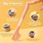 Cat Food Spoon - 4Pcs Cat Spoons for Wet Food Cat Food Spatula, Cat Can Opener Dog Spoon Pet Food Spoon for Cat Dog Pet
