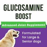 Glucosamine for Dogs - Joints Health Treats w/Omega Fish Oil - Natural Joint Pain Relief - Canine Hip and Joint Supplement w/Chondroitin + MSM + Turmeric + Calcium - 120 Beef Chews