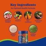 YoYoBay Flea and Tick Prevention for Cats Chewable - 180 Soft Chews, Salmon & Blueberry Flavor - Cats Flea and Tick Treatment Chewable, Natural Defense - Cats Immune Support Supplement