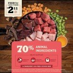 ACANA Butcher's Favorites Dry Dog Food, Farm-Raised Beef & Liver Recipe, Dry Kibble and Beef Jerky Pieces, 4lb