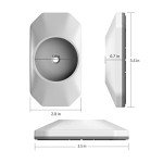 Dog Gate Wall Protectors - 4 Pack, White