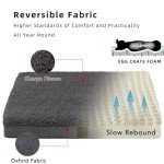 Orthopedic Dog Bed for Small Dogs - Dark Grey