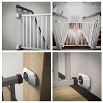 Dog Gate Wall Protectors - 4 Pack, White