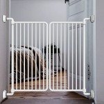 Dog Gate Wall Protectors - 4 Pack, White