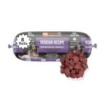 Frozen Venison Dog Rolls - 8 Rolls Case