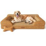 XL Orthopedic Dog Bed with Cooling Gel Foam