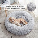 Cozy Anti-Anxiety Donut Bed for Dogs & Cats