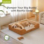 XL Orthopedic Dog Bed with Cooling Gel Foam