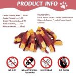 Duck Wrapped Sweet Potato Dog Treats - 11.6 oz