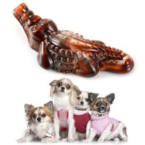 Bacon-Flavored Indestructible Chew Toys for Large Dogs