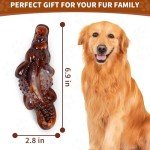 Bacon-Flavored Indestructible Chew Toys for Large Dogs