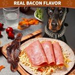 Bacon-Flavored Indestructible Chew Toys for Large Dogs