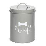 Stylish Airtight Pet Treat Jar - 1.4 Qt