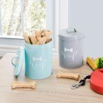 Stylish Airtight Pet Treat Jar - 1.4 Qt