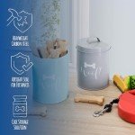 Stylish Airtight Pet Treat Jar - 1.4 Qt