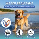 4 Pack Waterproof Dog Flea Collars - 32 Months