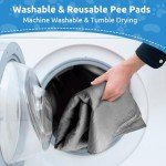 Extra Large Washable Dog Pee Pad, 72" x 72