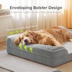 XL Orthopedic Dog Bed with Cooling Gel Foam